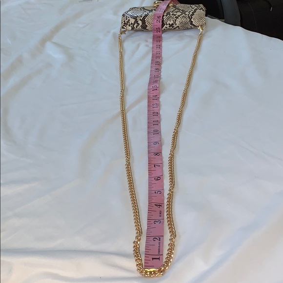 🆕 Snakeskin Convertible Belt Bag & Clutch - Picture 6 of 11